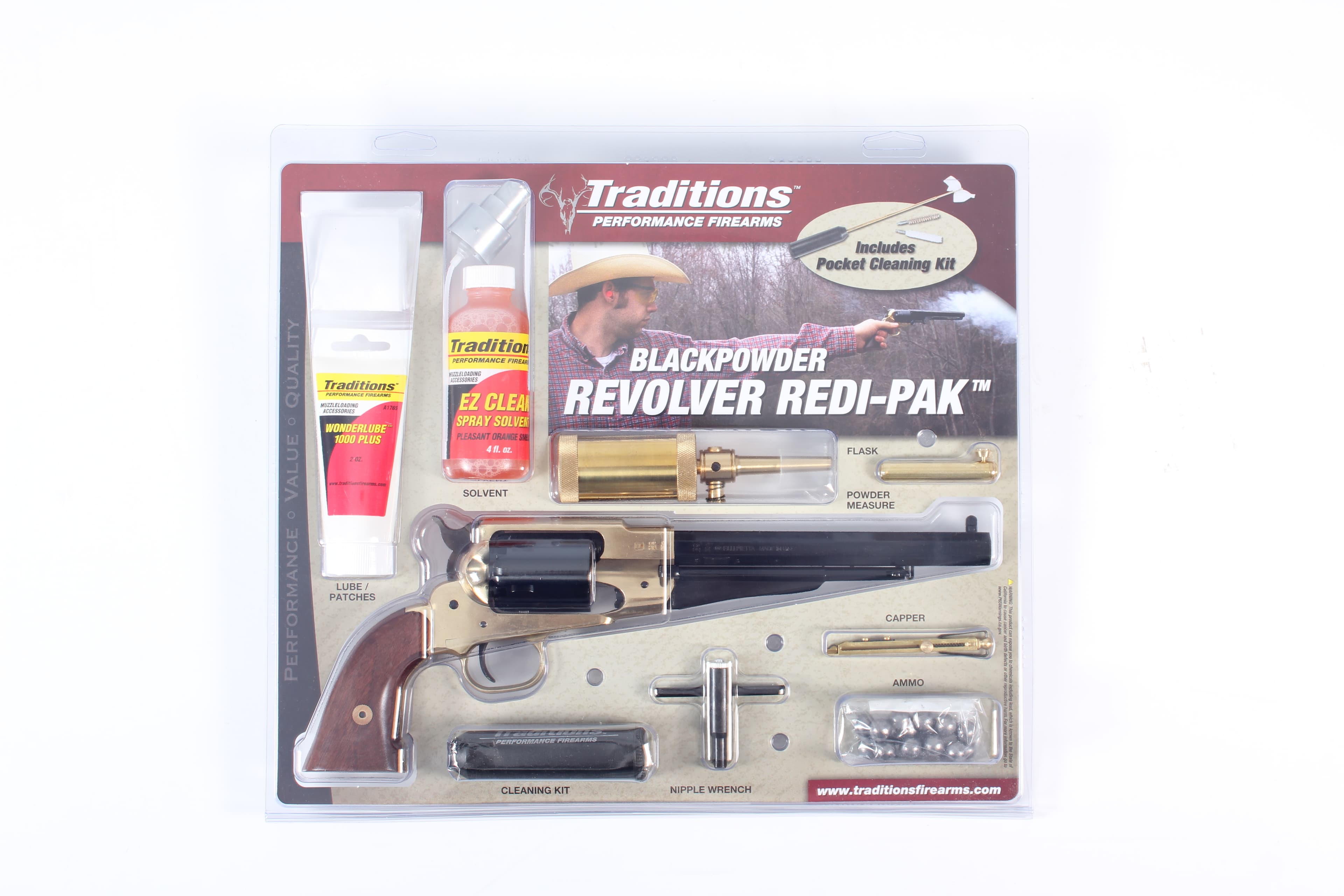 Traditions 1858 Army Redi-Pak