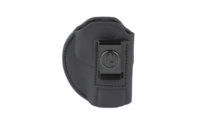 1791 Gunleather 4 Way, Inside/Outside Waistband Holster, Size 6, Matte Finish, Leather Construction, Stealth Black, Right Hand