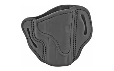 1791 Gunleather BH2.1, Belt Holster, Right Hand, Black, Leather, Fits Glock 17, 19, 19x, 23, 25, 26, 27, 28, 29, 30, 32, 33, 45