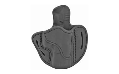 1791 Gunleather OR Optic Ready, Belt Holster, Right Hand, Black Leather, Fits Glock 17 19 22 23