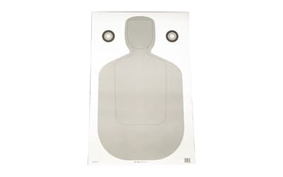 Action Target TQ-21 Qualification Target, White and Gray, 23"x35", 100 Per Box