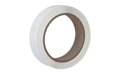 Action Target PAST/WI, Target Pasters, 7/8" Square Bullet Hole Repair Paster, White, 1000 Per Roll