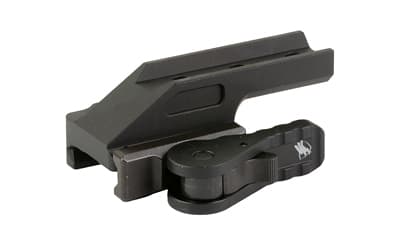 American Defense Mfg. AD-B2, Quick Detach Mount, 1.54" Height, Fits Trijicon ACOG, Anodized Finish, Black