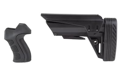 ATI Outdoors Tactlite Shotgun Stock and X2 Grip, Fits Mossberg 590R/590RM, Black