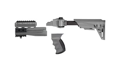 ATI Outdoors Strikeforce, TactLite, Stock, Gray, Side Folder Stock, Pistol Grip, Forend, AK-47