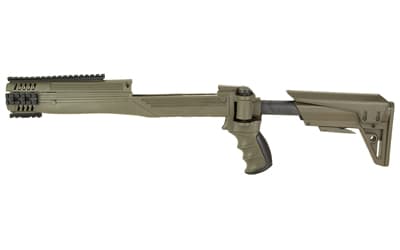 ATI Outdoors Strike Force, Stock, Fits Ruger Mini 14/30, Urban Combat Gray/Green