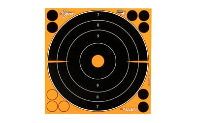 Allen Company EZ AIM Adhesive, Bullseye, 8x8", 30 Pack