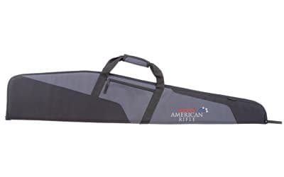 Allen Company Ruger American Rifle Case, Gray/Black Endura Fabric, 46", Thick Foam Padding