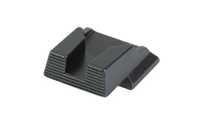AmeriGlo Specialty Rear Sight, Fits S&W Bodyguard 2.0, Serrated, Black, .260" Height, .150" Square Notch, Rear Sight Only
