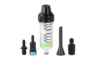 Aquamira Frontier Max, Filtration System, Includes Backcountry Plus Filter, Black and Gray