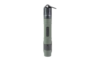 Aquamira Survival Straw, Emergency Water Filter System, Certified Filtration up to 300 Gallons of Water, Olive Drab Green