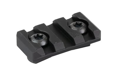 Arisaka Defense Low Profile Rail, Fits Picatinny M-LOK, 3 Slot, Anodized Finish, Black