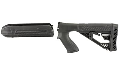 Adaptive Tactical EX Performance Stock Kit, Fits Remington 870 12 Gauge, Forend and M4 Style Stock, Black
