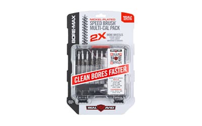 Real Avid Bore-Max Speed Brushes, Set of 10, Multi Cal Brushes