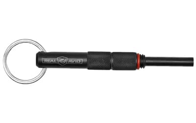 Real Avid Tool, 2-in-1 Tool For Glock, 3mm Armorer's Pin Punch, 3/16" Hex Nut Driver, Black Finish