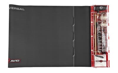 Real Avid Master Cleaning Station, Universal Cleaning Kit, Cleans Handguns, Rifles, Shotguns, Deluxe Gun Mat With Set Of Cleaning Tools