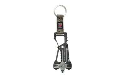 Real Avid Micro Tool, Keychain, Optimized for the AR15, Black Finish, Stainless Steel
