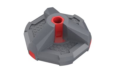 Real Avid Smart-Assist Magnetic Mount, Compatible with Real Avid Smart Assist Tools, Matte Finish, Gray and Red