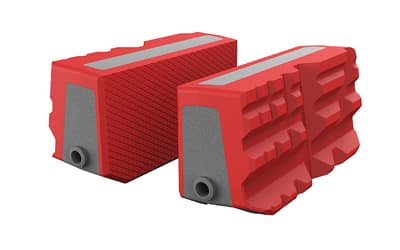Real Avid Smart Fit Jaws, For Use with Vice, Multi Fit, Red