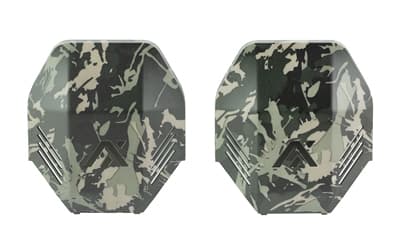 AXIL MX Plate, Fits MX Pro/Electronic/Passive Earmuffs, Black Camo
