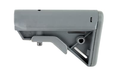B5 Systems BRAVO Stock, Mil Spec, Quick Detach Mount, Gray