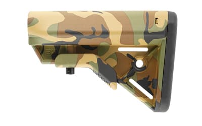 B5 Systems BRAVO, Stock, Woodland Camo