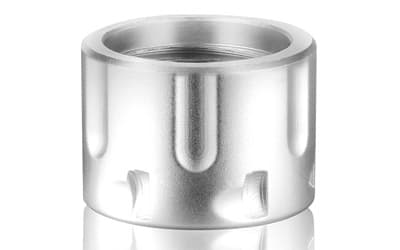 Backup Tactical Pistol Thread Protector, Revolver Cylinder, Black Finish, 1/2X28