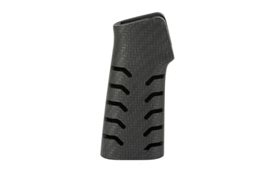 Battle Arms Development Ultralight Chevron Carbon Fiber Pistol Grip, Black, Carbon Fiber Construction, Fits AR Rifles