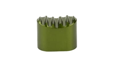 Battle Arms Development Enhanced Magazine Release, Anodized Finish, Olive Drab Green, Fits AR-15, Aluminum Construction