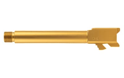 Ballistic Advantage Premium Series, 9MM, 5" Threaded Barrel, 1/2X28, Fits Glock 17 Gen 5, PVP Finish, Gold