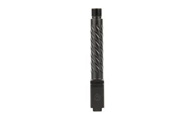 Ballistic Advantage Premium Series, 9MM, 4.5" Threaded Barrel, 1/2X28, Spiral Fluting, Fits Glock 19 Gen 3-5, QPQ Corrosion Resistant, Black