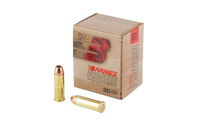 Barnes Pioneer, 44 Magnum, 225 Grain, TSX, 20 Round Box