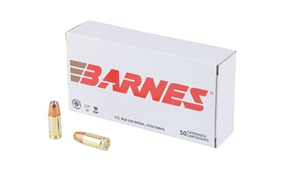 Barnes Defense JHP, 9MM, 115 Grain, Sierra JHP, 50 Round Box