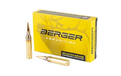 Berger Bullets Elite Hunter, .338 Lapua, 300 Grain, Boat Tail, 20 Round Box