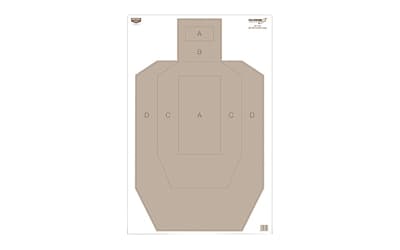 Birchwood Casey Eze-Scorer Target, IPSC Practice Paper, 23X35, 100 Targets