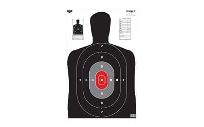 Birchwood Casey BC27, Eze-Score, Target, 23X35, Red Core, 100 Targets