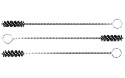 Birchwood Casey Looped Handle 9" Nylon Pistol Brushes, Fits 38/357/9MM, 3 Pack