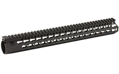 Bravo Company 15" ALPHA Keymod Rail, Fits AR Rifles, Aluminum Alloy, Includes BCM KeyMod Sling Mount and a BCM KeyMod Nylon Rail, Black