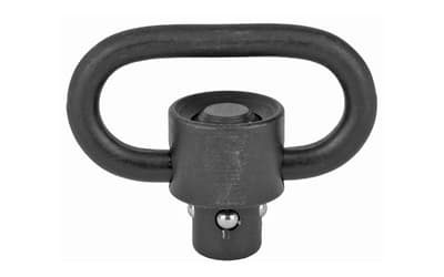 Bravo Company QD, Heavy Duty, Sling Swivel, Flush Plunger, Black Finish