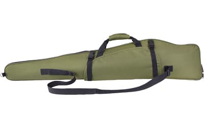 Bulldog Cases Hunter Series, Scoped Shotgun Case, 52", Poly Oxford Nylon Construction, Black/Green