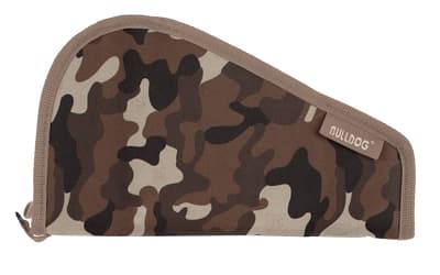 Bulldog Cases Pistol Rug/Case, 15"x6", Nylon, Throwback Camo