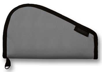 Bulldog Cases Pistol Rug, Fits Medium Gun, Metal Gray , without Handle