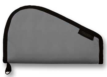 Bulldog Cases Pistol Rug, Fits Large Gun, Metal Gray , without Handle