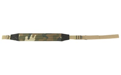 Bulldog Cases DLX Rifle Sling, 1" Wide, Nylon, Throwback Camo