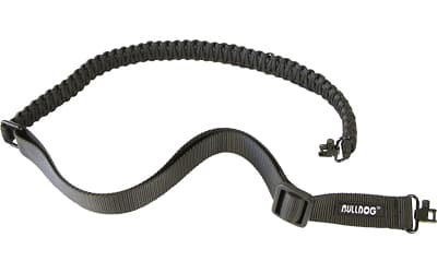Bulldog Cases Paracord Rifle Sling, Deluxe Locking Swivels, Poly Oxford Nylon, Black