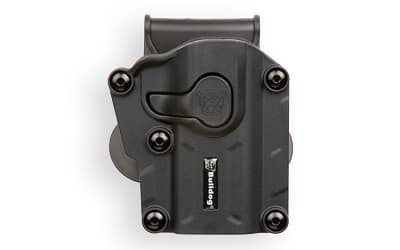 Bulldog Cases Max Multi-Fit Holster, Polymer, Black, Fits Most Sub-Compact/Micro Pistols, Right Hand