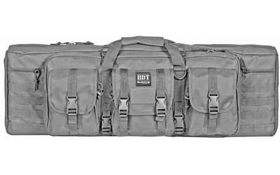 Bulldog Cases Deluxe Tactical Rifle Case, Fits Single Rifle, Three Front Acc. Pockets, Large Main Front Pocket, Back Pack Straps, 36" Soft Case