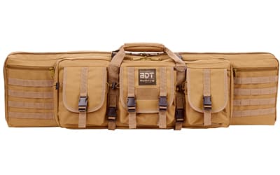 Bulldog Cases Deluxe Double Rifle, Rifle Case, 42", Nylon, Tan