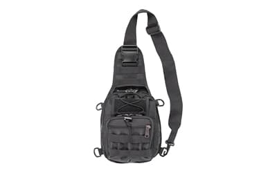 Bulldog Cases "Go" Sling Bag, X-Small, Black, Nylon