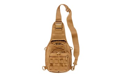 Bulldog Cases "Go" Sling Bag, X-Small, Tan, Nylon